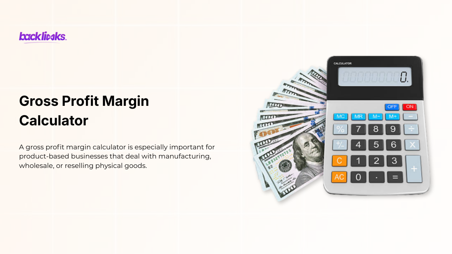 Gross Profit Margin Calculator