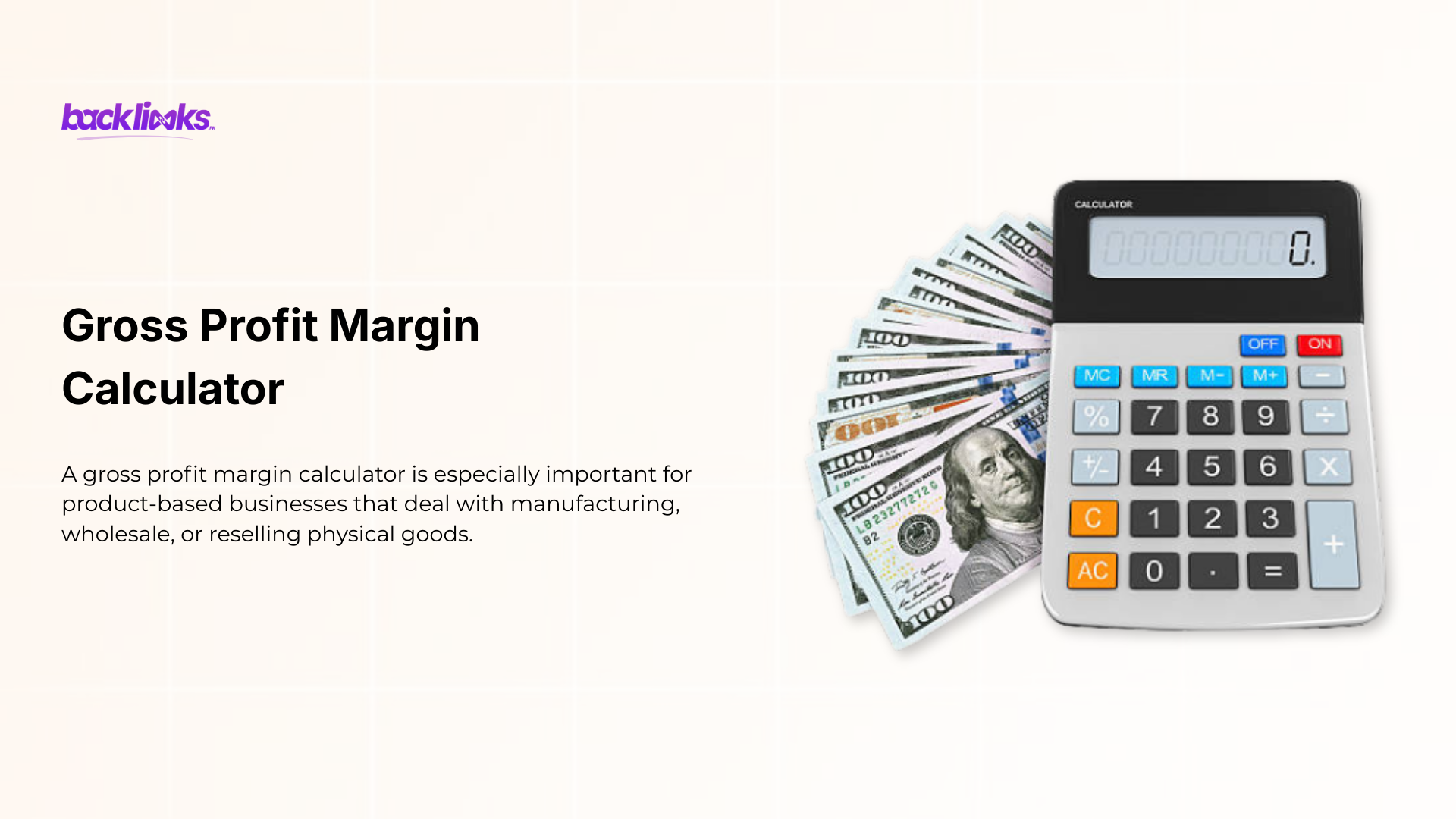 Gross Profit Margin Calculator