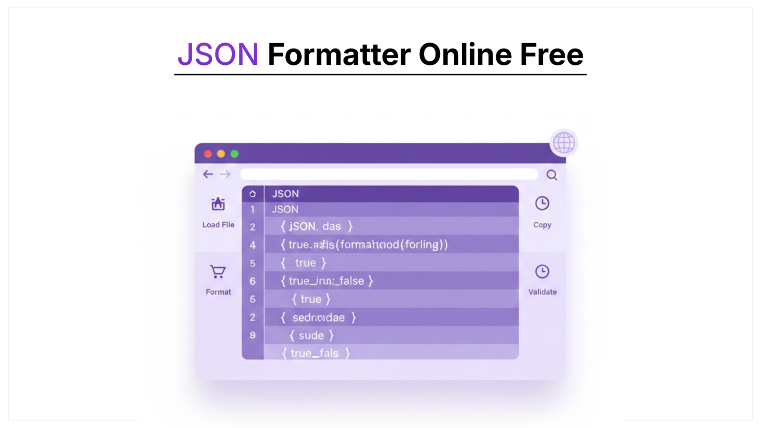 JSON Formatter Online Free