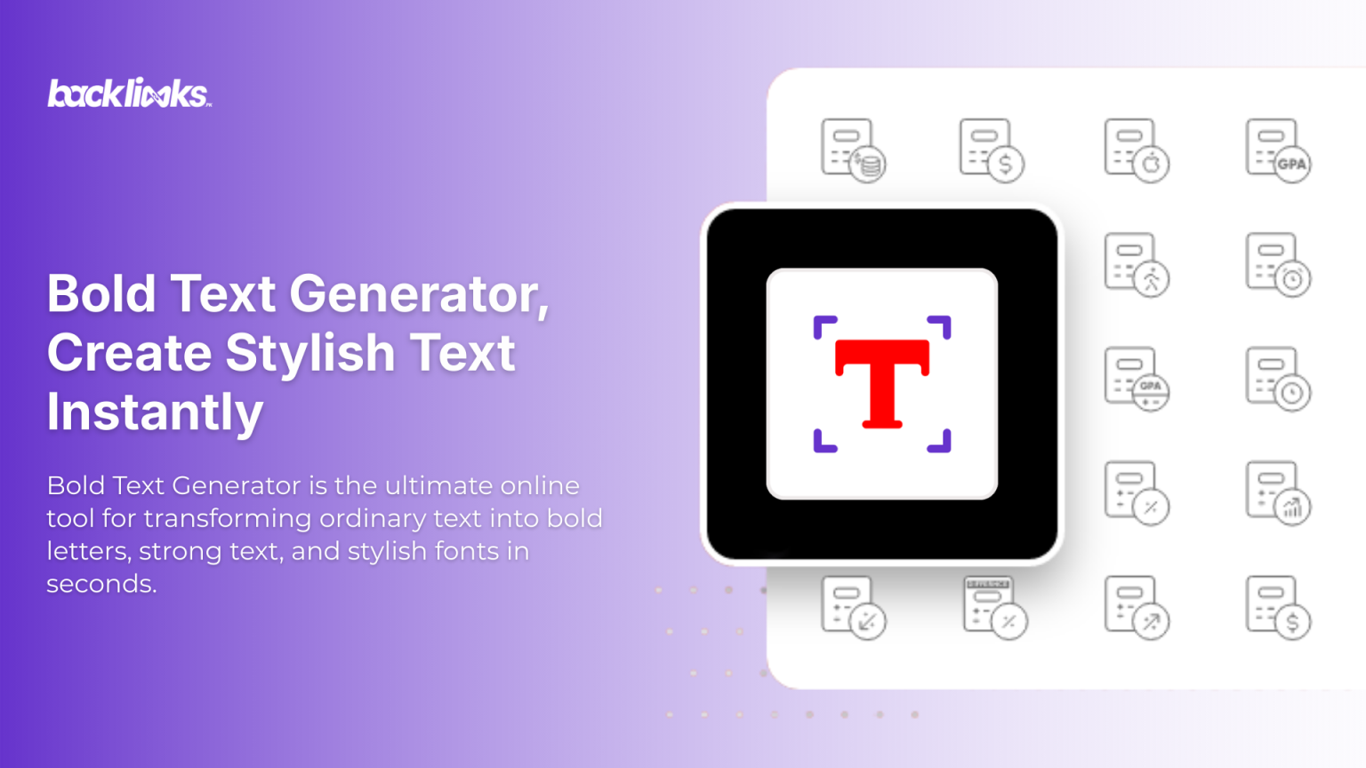 Bold Text Generator