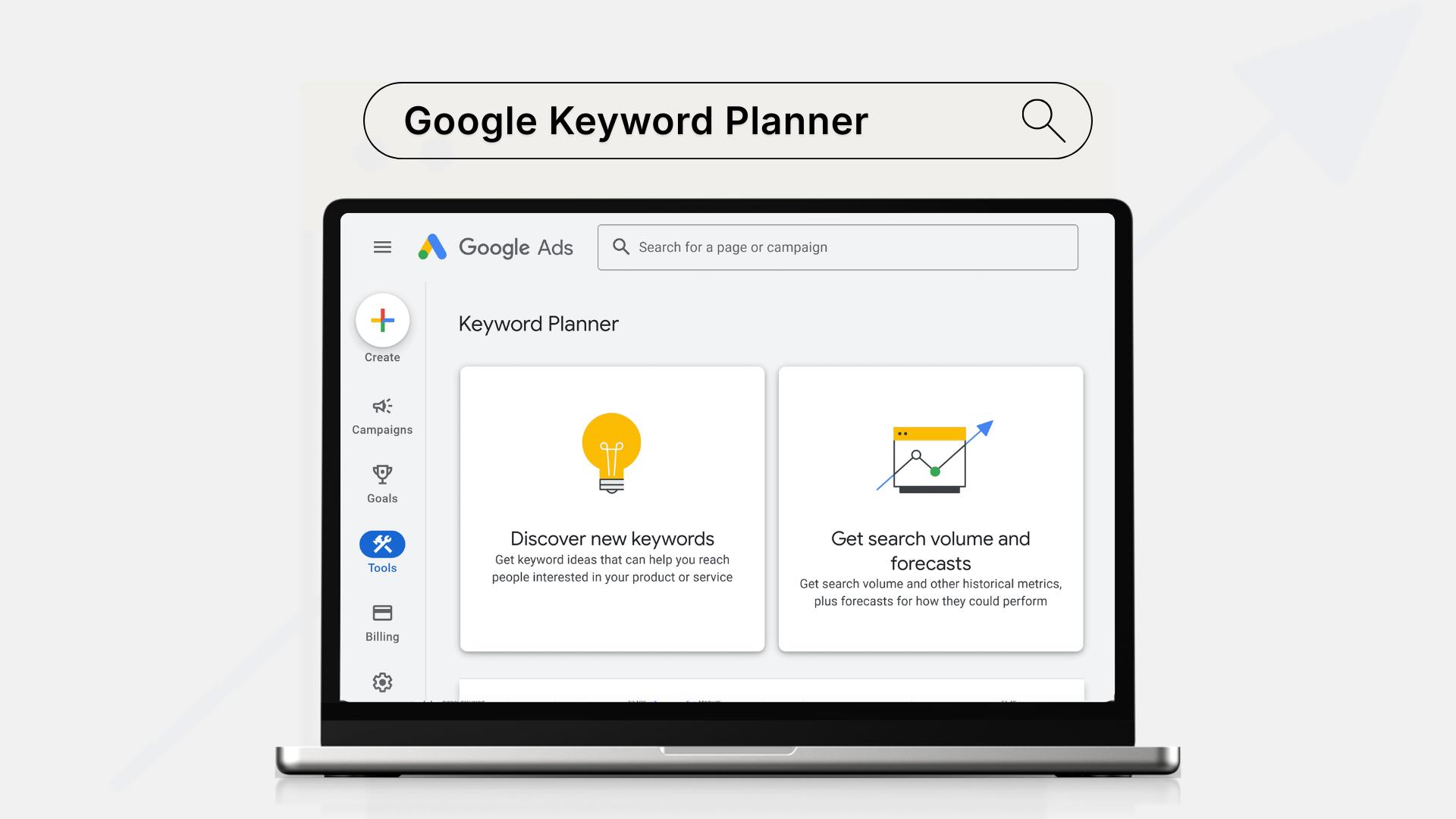 google keyword planner