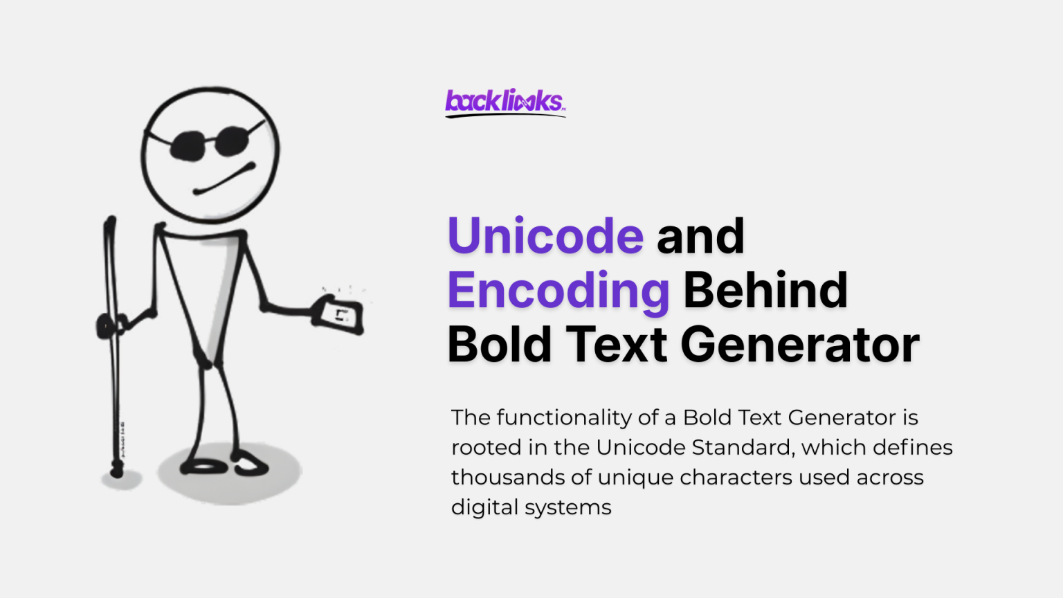 Unicode and Encoding Behind Bold Text Generator