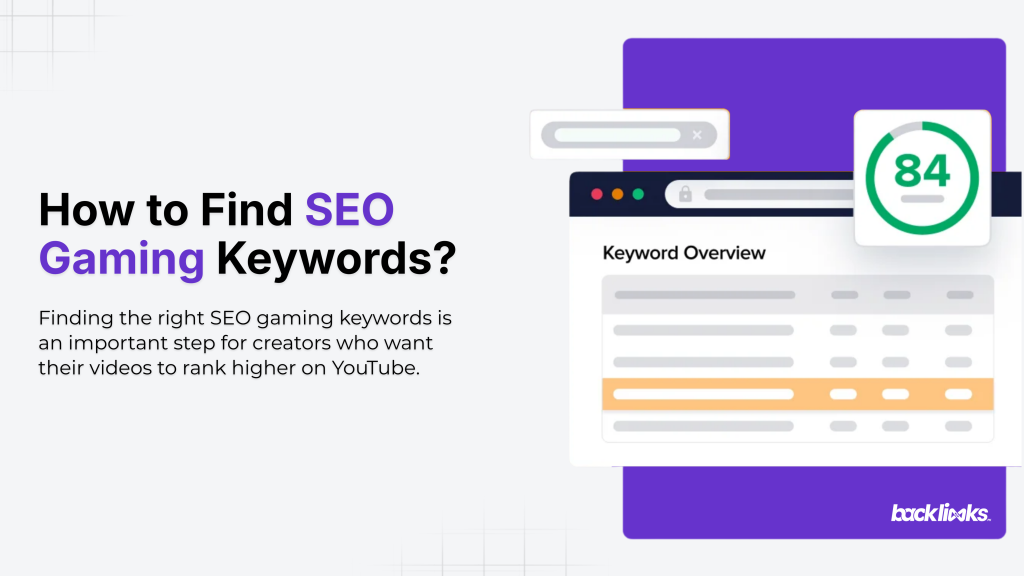 channel keywords for gaming
