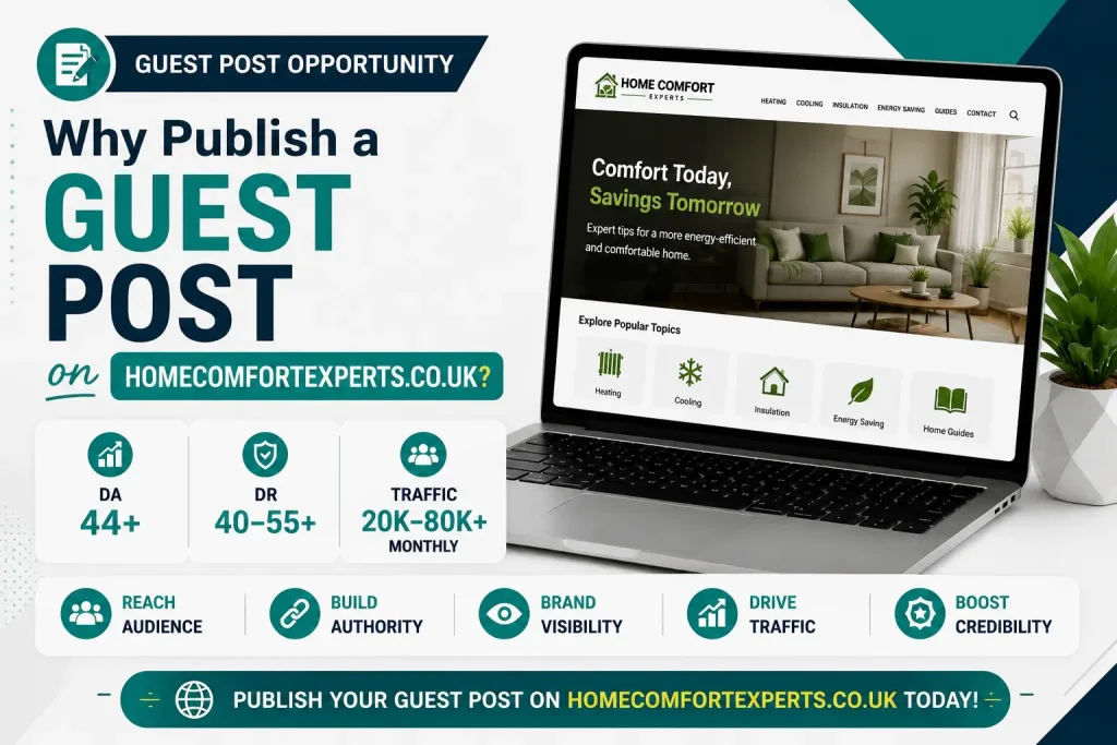 Guest Post on homecomfortexperts.co.uk